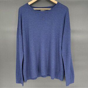 Pendleton Mens Merino Wool Knit Sweater XL Blue Warm Longsleeve Old Money Preppy